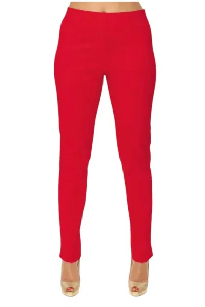 Lior Sasha Tapered Leg Pants In Red