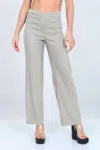 Lior Stella Pant In Linen In Gray