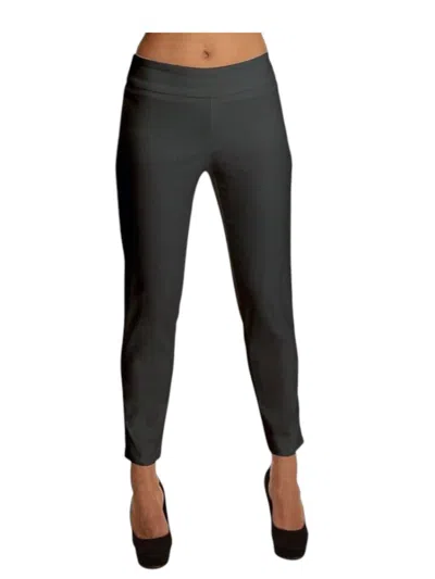 Lior Women's Della Ankle Trousers In Grey In Black