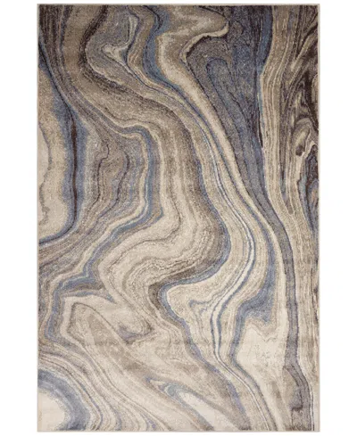 Liora Manne Ariana Marble 3'3"x4'11" Area Rug In Mist,beige