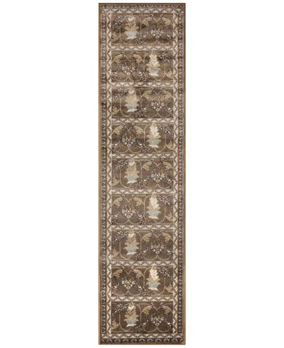 Liora Manne Ariana Sarai 1'11"x7'6" Runner Area Rug In Coffee