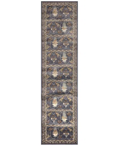 Liora Manne Ariana Sarai 1'11"x7'6" Runner Area Rug In Navy