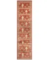Liora Manne Ariana Sarai 1'11"x7'6" Runner Area Rug In Red