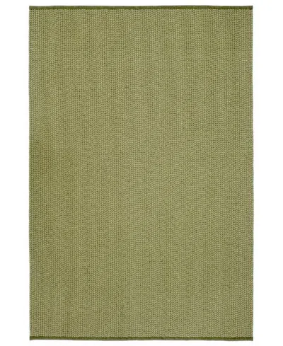 Liora Manne Calais Solid 8'3" X 11'6" Outdoor Area Rug In Green