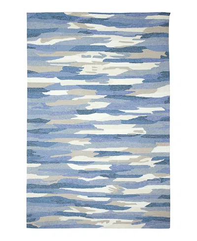Liora Manne Capri Cloud Area Rug, 5' X 7'6 In Blue