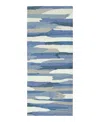 Liora Manne Capri Cloud Runner Area Rug, 2' X 5' In Blue