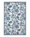 Liora Manne Capri Floral Vine Area Rug, 3'6 X 5'6 In Blue