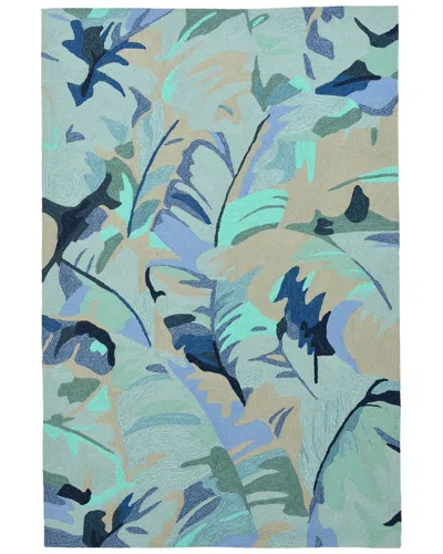 Liora Manne Capri Hand-tufted Indoor/outdoor Rug In Blue