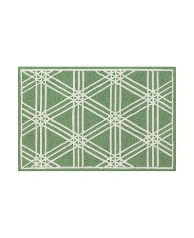 Liora Manne Capri Hex Area Rug, 2' X 3' In Green