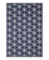 Liora Manne Capri Hex Area Rug, 3'6 X 5'6 In Blue