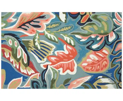 Liora Manne Capri On Holiday 3'6"x5'6" Area Rug In Blue