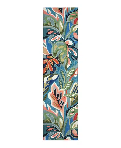 Liora Manne Capri On Holiday Runner Area Rug, 2' X 5' In Blue