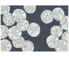Liora Manne Capri Sea Biscuit Rug Collection In Navy