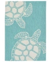 Liora Manne Capri Turtle Rug Collection In Neutral
