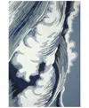 Liora Manne Capri Wave Rug Collection In Blue