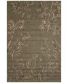 Liora Manne Carmel Border 7'10"x9'10" Area Rug In Green