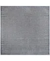 Liora Manne Carmel Diamonds 7'10"x7'10" Square Area Rug In Navy
