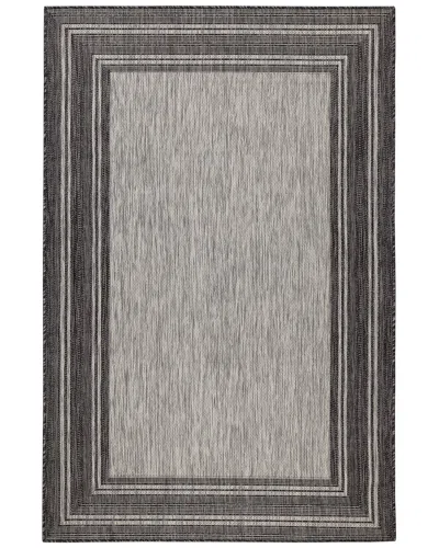 Liora Manne Carmel Indoor/outdoor Rug In Black