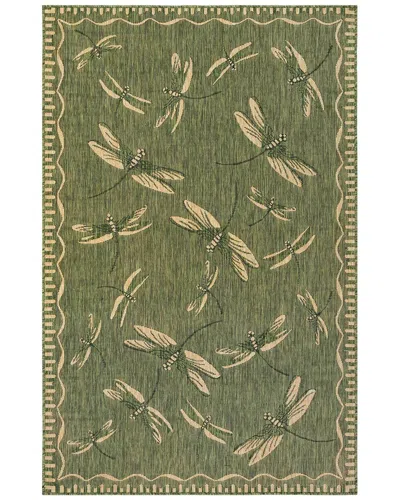 Liora Manne Carmel Indoor/outdoor Rug In Green
