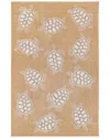 Liora Manne Carmel Indoor/outdoor Rug In Sand