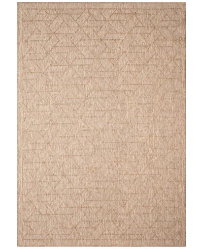 Liora Manne Carmel Pyramid 3'3"x4'11" Area Rug In Sand