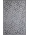 Liora Manne Carmel Pyramid 4'10"x7'6" Area Rug In Navy
