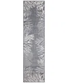 Liora Manne Carmel Reef Border 1'11"x7'6" Runner Area Rug In Navy
