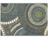 Liora Manne Esencia Circles 2'x2'10" Area Rug In Azure