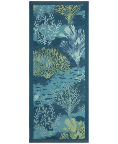 Liora Manne Esencia Coral Garden 1'11"x4'11" Runner Area Rug
