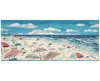 Liora Manne Frontporch Beach Umbrellas Area Rug In Ocean