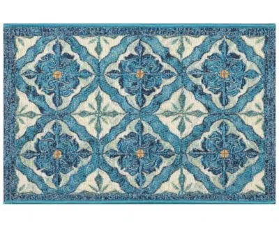 Liora Manne Esencia Madrid Rug Collection In Ocean