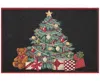 Liora Manne Esencia Oh Christmas Tree 2'x2'10" Area Rug In Black