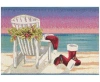 Liora Manne Esencia Santa Siesta Rug Collection In Ocean