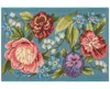 Liora Manne Esencia Secret Garden 2'5"x3'11" Area Rug In Aqua