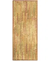 Liora Manne Esencia Sienna 1'11"x4'11" Runner Area Rug In Gold