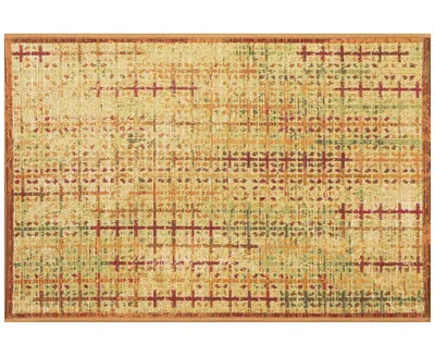 Liora Manne Esencia Sienna 2'x2'10" Area Rug In Gold
