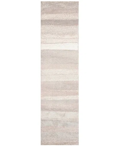 Liora Manne Fiord Stripe 1'11"x7'6" Runner Area Rug In Neutral