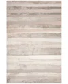 Liora Manne Fiord Stripe 5'3"x7'6" Area Rug In Neutral