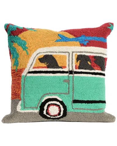 Liora Manne Frontporch Beach Trip Indoor/outdoor Pillow