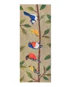 Liora Manne Frontporch Birds On A Branch Runner Area Rug, 2' X 5' In Natural