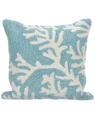 Liora Manne Frontporch Coral Indoor/outdoor Pillow