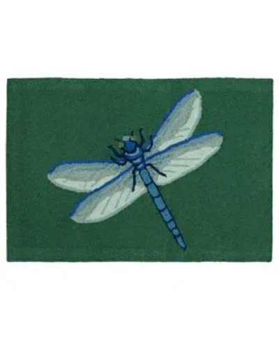 Liora Manne Frontporch Dragonfly Area Rug In Green