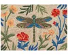Liora Manne Frontporch Floral Dragonfly Area Rug, 2'6 X 4' In Multi