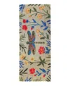 Liora Manne Frontporch Floral Dragonfly Runner Area Rug, 2' X 5' In Multi