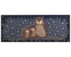 Liora Manne Frontporch Owl Family Runner Area Rug, 2' X 5' In Blue