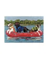 Liora Manne Frontporch Rafting Dogs Area Rug, 1'8 X 2'6 In Multi