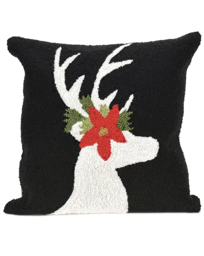 Liora Manne Frontporch Reindeer Indoor/outdoor Pillow