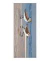 Liora Manne Frontporch Sandpipers Runner Area Rug, 2' X 5' In Multi