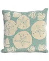 Liora Manne Frontporch Shell Toss Indoor/outdoor Pillow