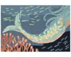 Liora Manne Frontporch Siren Sighting 2'x3' Area Rug In Blue